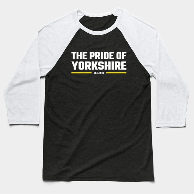 The Pride of Yorkshire Baseball T-Shirt by Footscore